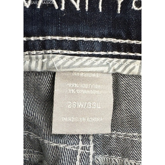 Vanity Blue Premium Original Bootcut‎ Jeans - Size 26x33 - Picture 10 of 10